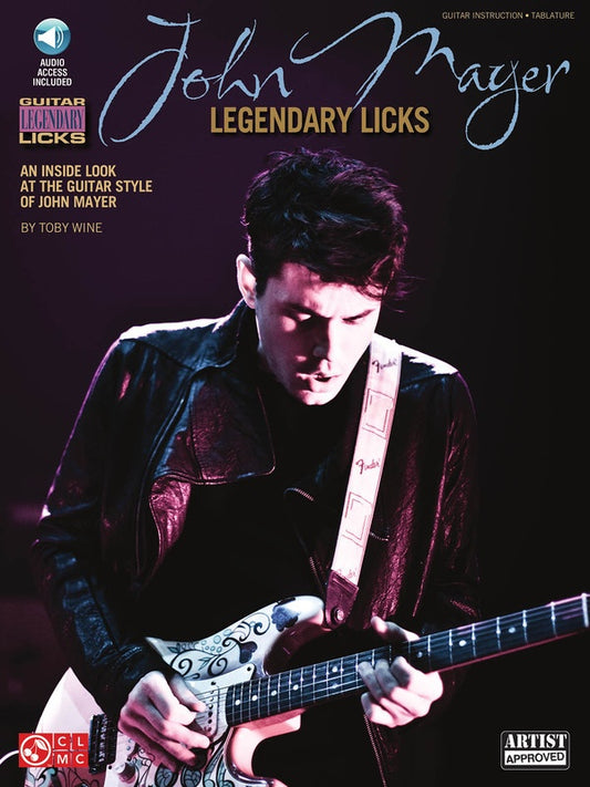 JOHN MAYER LEGENDARY LICKS BK/CD GTR