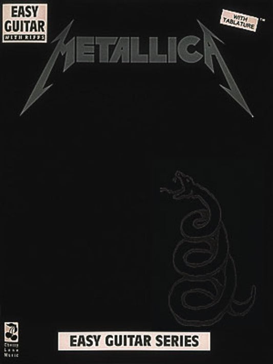 METALLICA BLACK BOOK EASY GUITAR