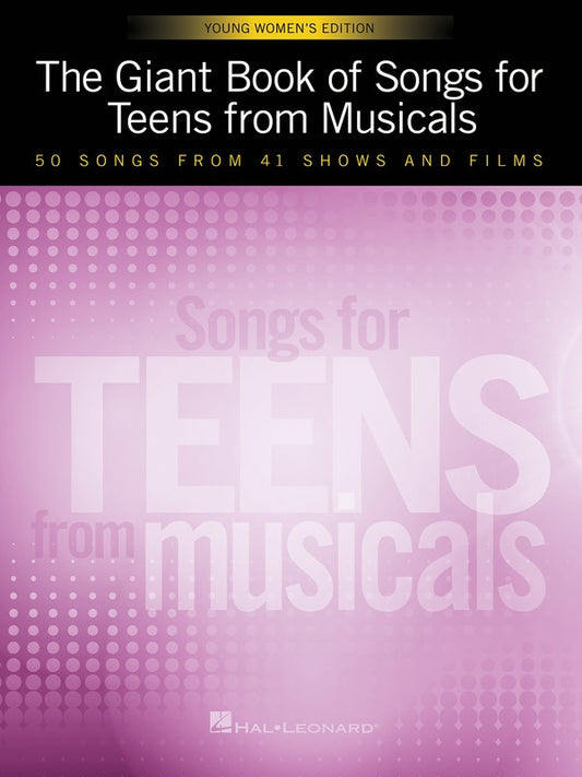 GIANT BOOK SONGS FOR TEENS MUSICALS YOUNG WOMENS