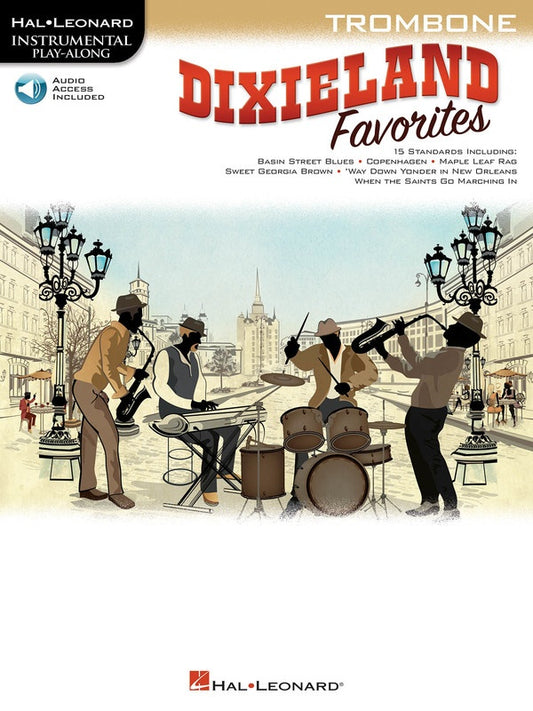 DIXIELAND FAVORITES FOR TROMBONE BK/OLA