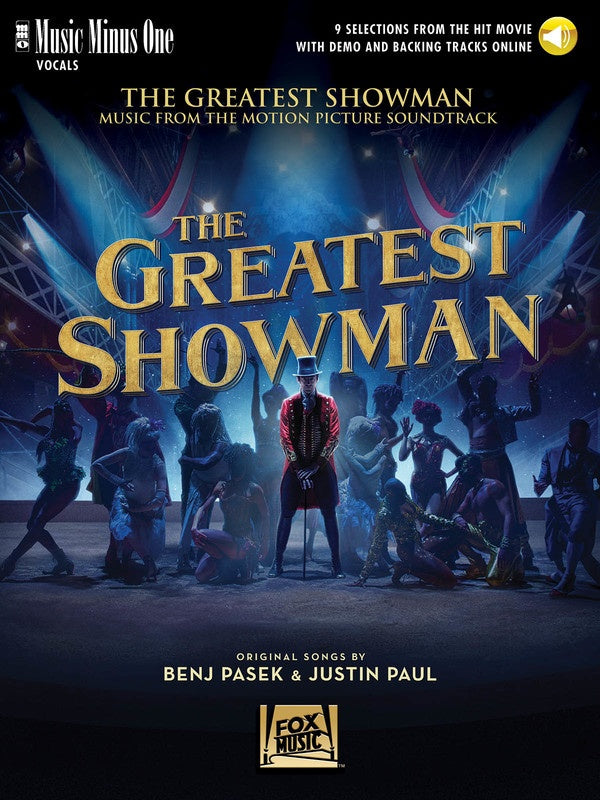 THE GREATEST SHOWMAN MUSIC MINUS ONE VOCALS BK/O