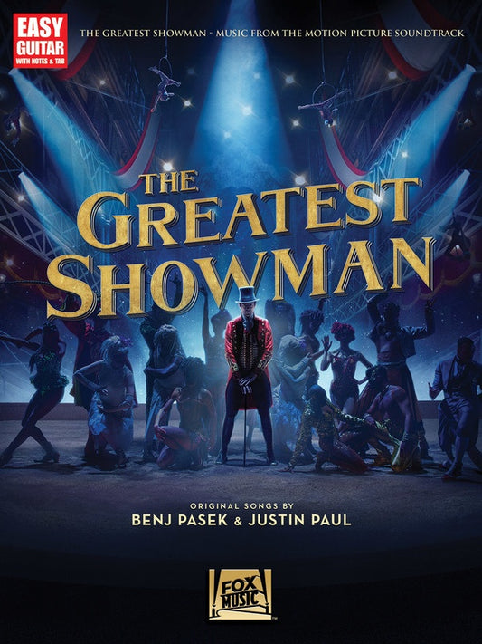 THE GREATEST SHOWMAN EASY GUITAR WITH NOTES & TA