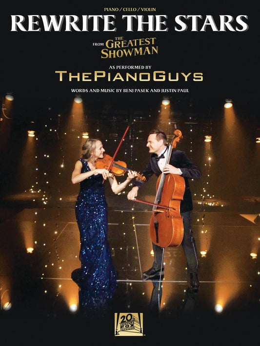 THE PIANO GUYS - REWRITE THE STARS PIANO/CELLO/V