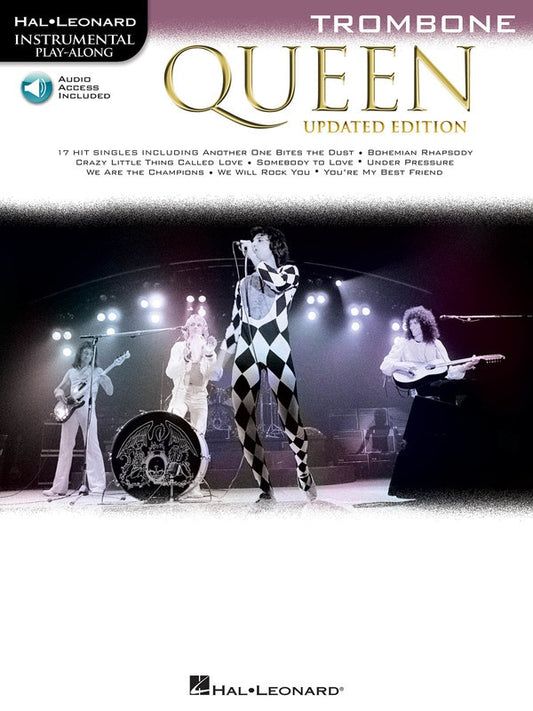 QUEEN FOR TROMBONE UPDATED EDITION BK/OLA