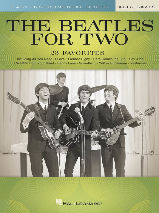 THE BEATLES FOR TWO ALTO SAXES