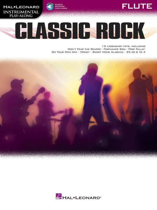 CLASSIC ROCK FOR FLUTE BK/OLA