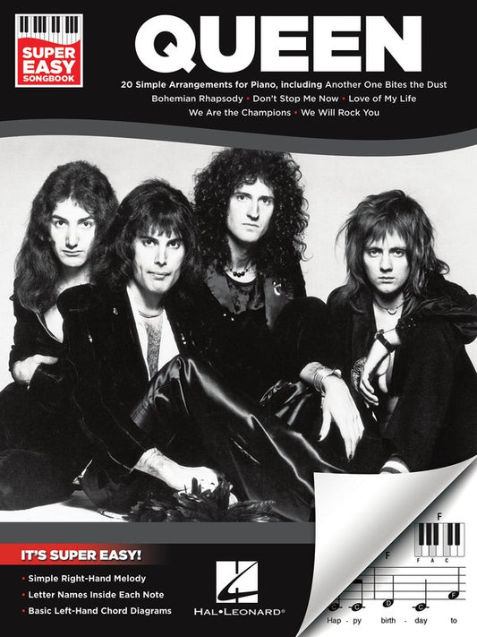 QUEEN SUPER EASY SONGBOOK