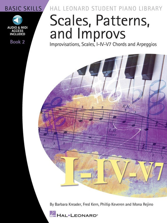 SCALES PATTERNS AND IMPROVS BOOK 2 BK/CD