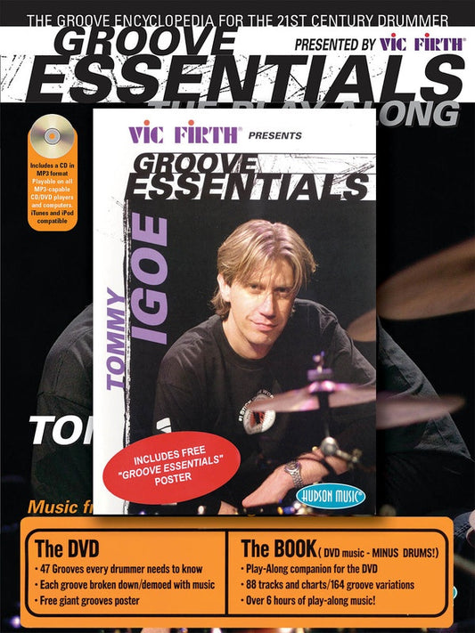 GROOVE ESSENTIALS BK/CD/DVD PACK