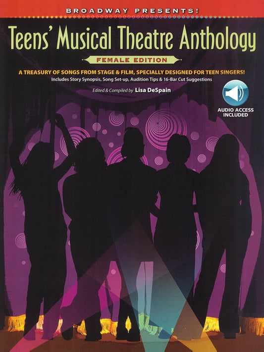 TEENS MUSICAL THEATRE ANTH FEMALE BK/CD