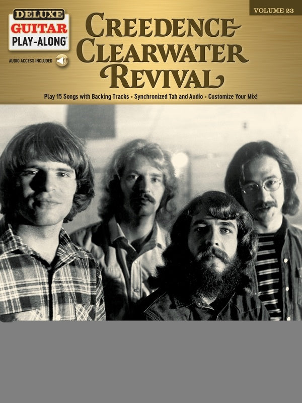 CREEDENCE CLEARWATER REVIVAL GUITAR PLAYALONG V23 BK/OLA