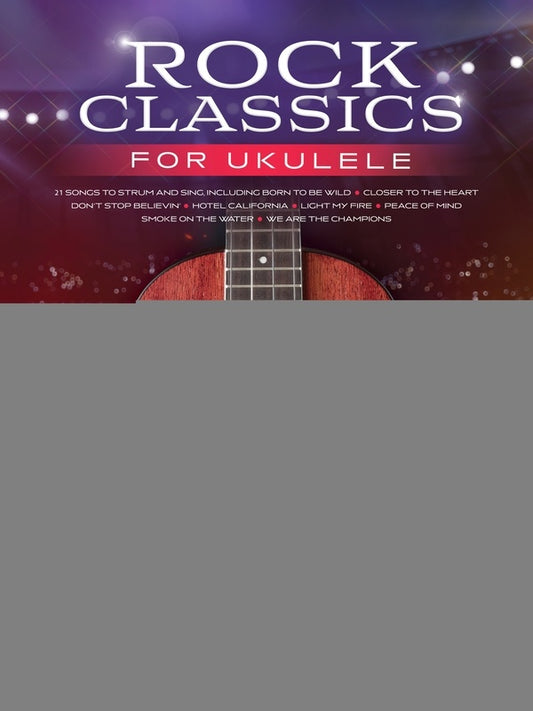 ROCK CLASSICS FOR UKULELE