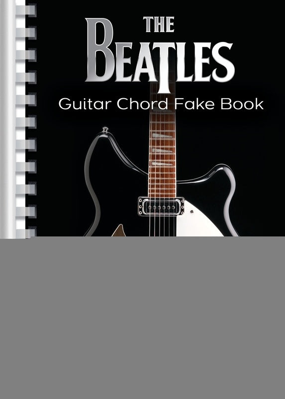 THE BEATLES GUITAR CHORD FAKE BOOK