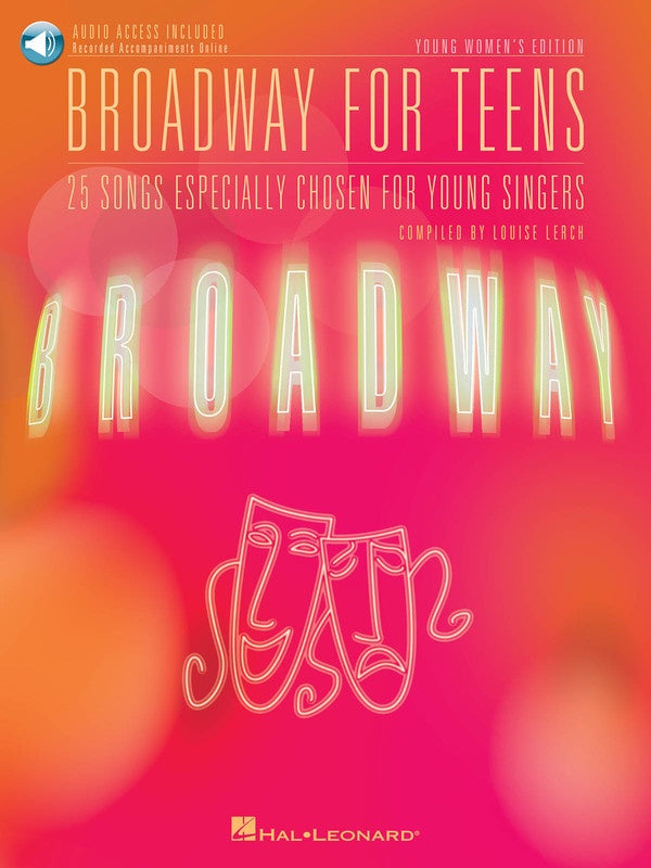 BROADWAY FOR TEENS BK/CD YNG WOMENS