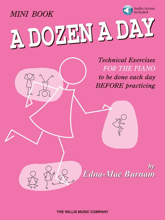 A DOZEN A DAY MINI BOOK - BOOK/CD PACK