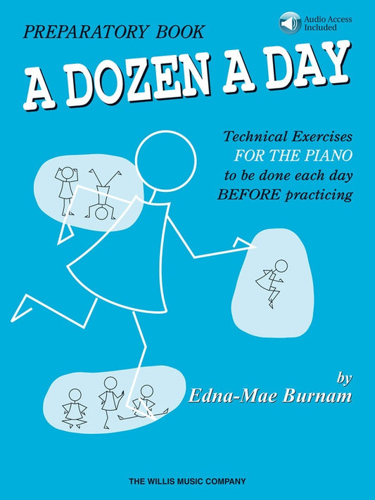 A DOZEN A DAY PREPARATORY BOOK - BOOK/CD PACK