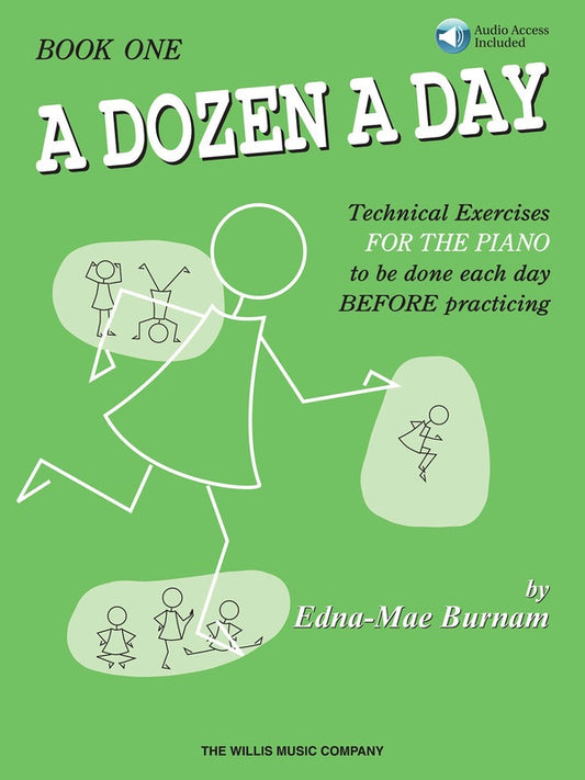 A DOZEN A DAY BOOK 1 - BOOK/CD PACK