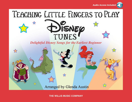 TEACHING LITTLE FINGERS TO PLAY DISNEY TUNES BK/