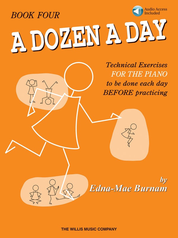 A DOZEN A DAY BOOK 4 - BOOK/CD PACK