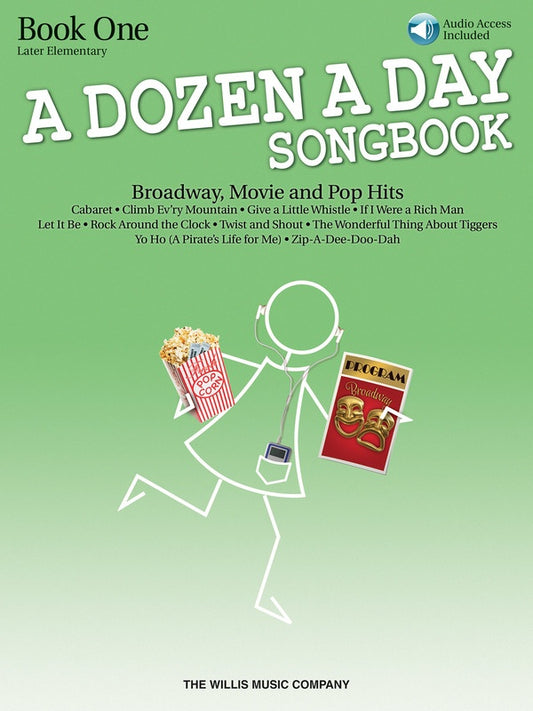 A DOZEN A DAY SONGBOOK - BOOK 1 BK/CD