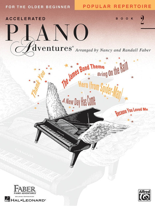 ACCELERATED PIANO ADVENTURES BK 2 POP REPERTOIRE