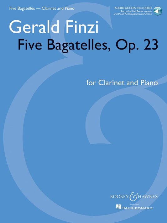 FIVE BAGATELLES OP 23 BK/CD