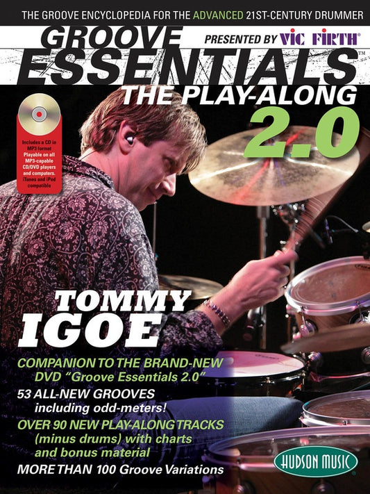 GROOVE ESSENTIALS 2.0 WITH TOMMY IGOE BK/CD