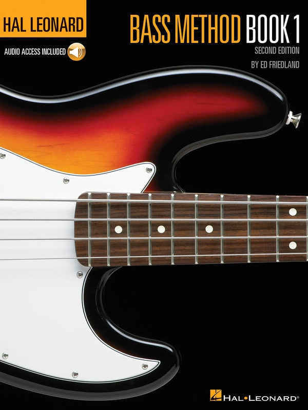 HAL LEONARD ELECTRIC BASS BK 1 BK/CD