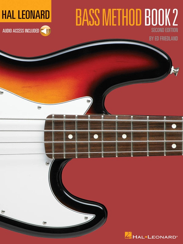 HAL LEONARD ELECTRIC BASS BK 2 BK/CD