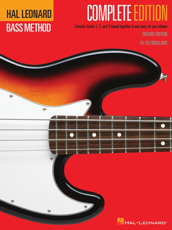 HAL LEONARD ELECTRIC BASS METHOD COMP BOOK