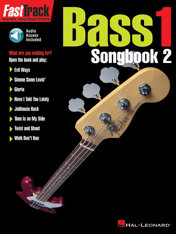 FASTTRACK BASS SONGBK 1 BK 2 BK/CD