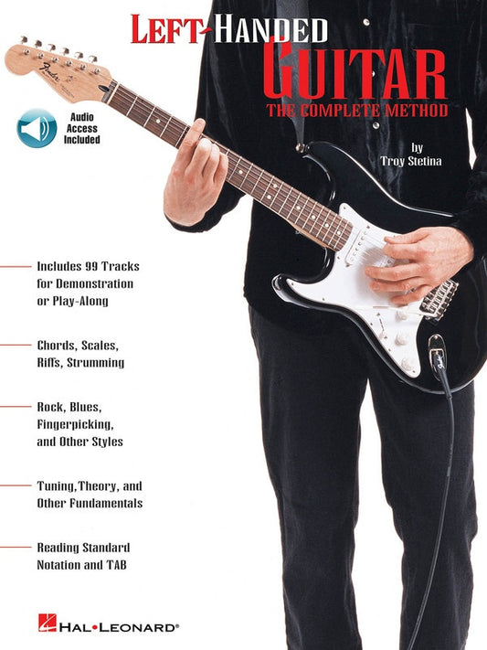 LEFT HANDED GUITAR METHOD BK/CD