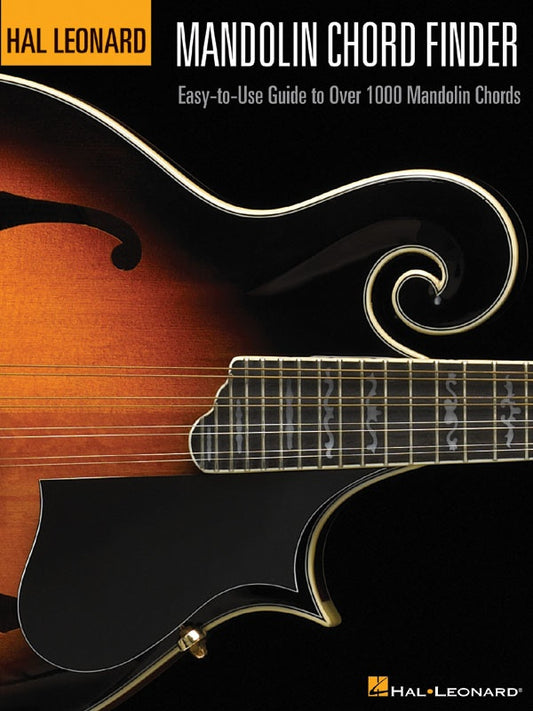 HAL LEONARD MANDOLIN CHORD FINDER 9 X 12