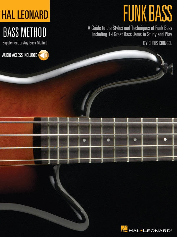 HL BASS METHOD FUNK BASS BK/CD