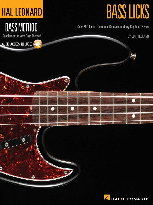 HL BASS LICKS BK/CD