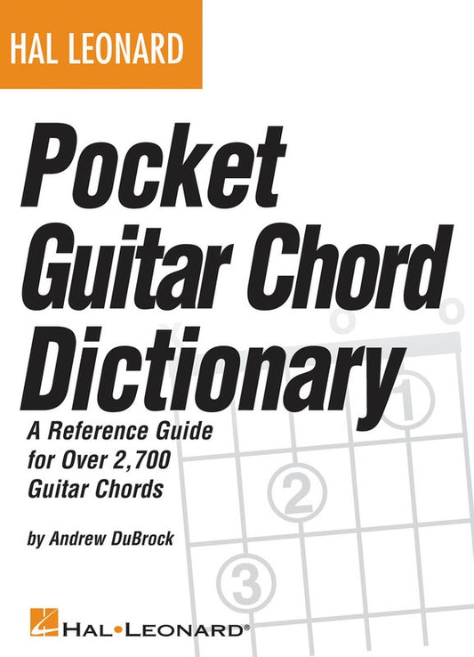 HAL LEONARD POCKET GUITAR CHORD DICTIONARY