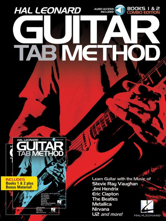 HAL LEONARD GUITAR TAB METHOD BK/2CD BK 1 & 2