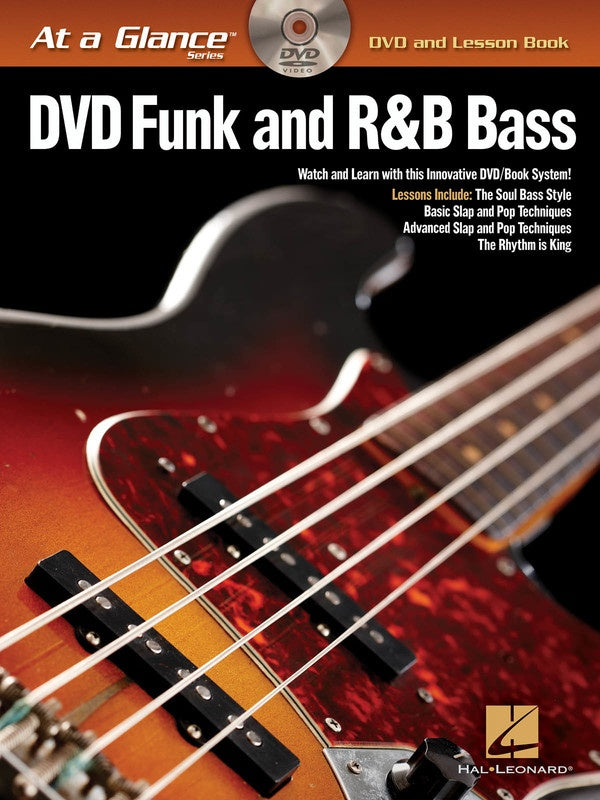 AT A GLANCE FUNK AND R&B BASS BK/DVD