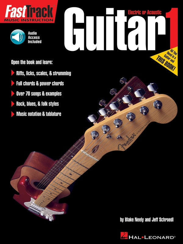 FASTTRACK GUITAR BK 1 BK/CD