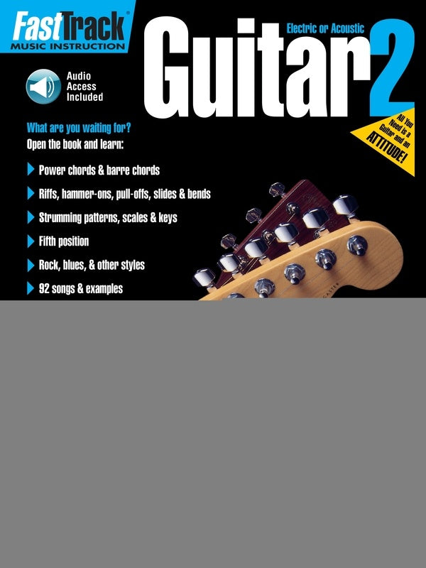 FASTTRACK GUITAR BK 2 BK/CD