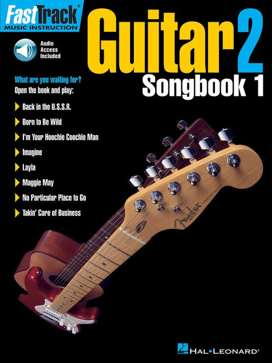 FASTTRACK GUITAR SONGBK 2 BK/CD