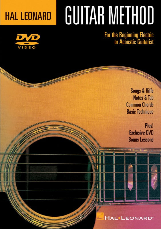 HAL LEONARD GUITAR METHOD DVD