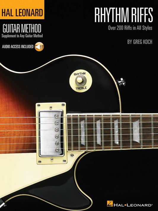 HL GUITAR METHOD RHYTHM RIFFS BK/CD