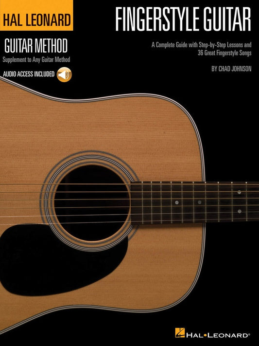 HL GUITAR METHOD FINGERSTYLE BK/CD