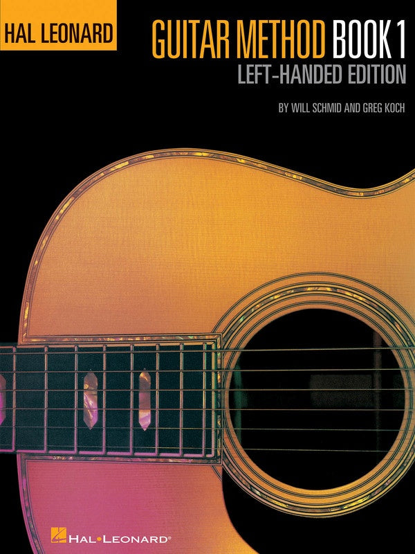 HL LEFT HANDED GUITAR METHOD BK ONLY