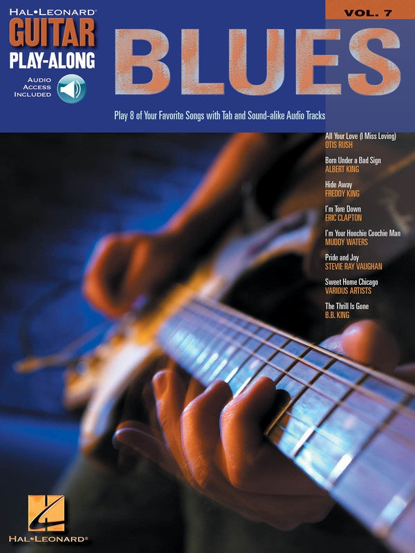 BLUES GUITAR PLAY ALONG BK 7 BK/CD