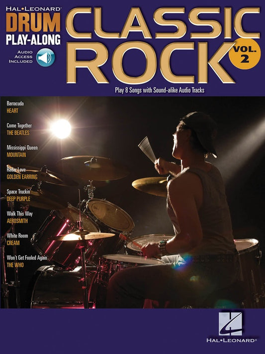 CLASSIC ROCK DRUM PLAY ALONG BK/CD BK 2