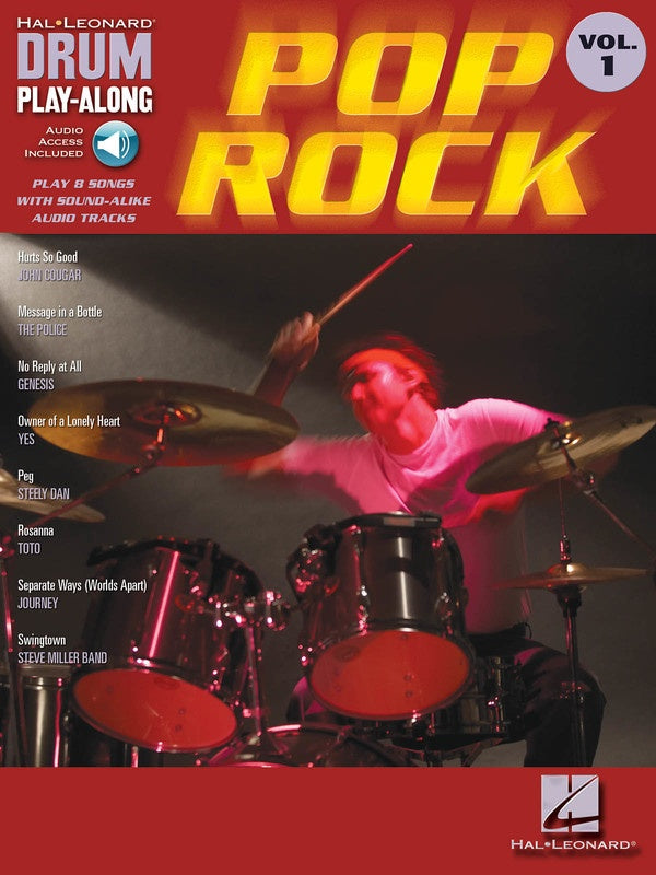 POP ROCK DRUM PLAY ALONG BK/CD BK 1