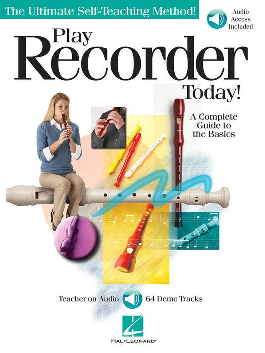 PLAY RECORDER TODAY BK/CD