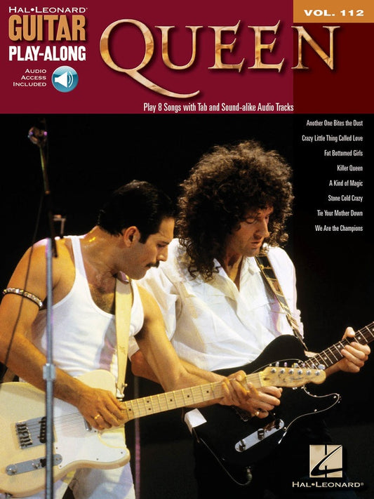 QUEEN GUITAR PLAY ALONG BK/CD V112